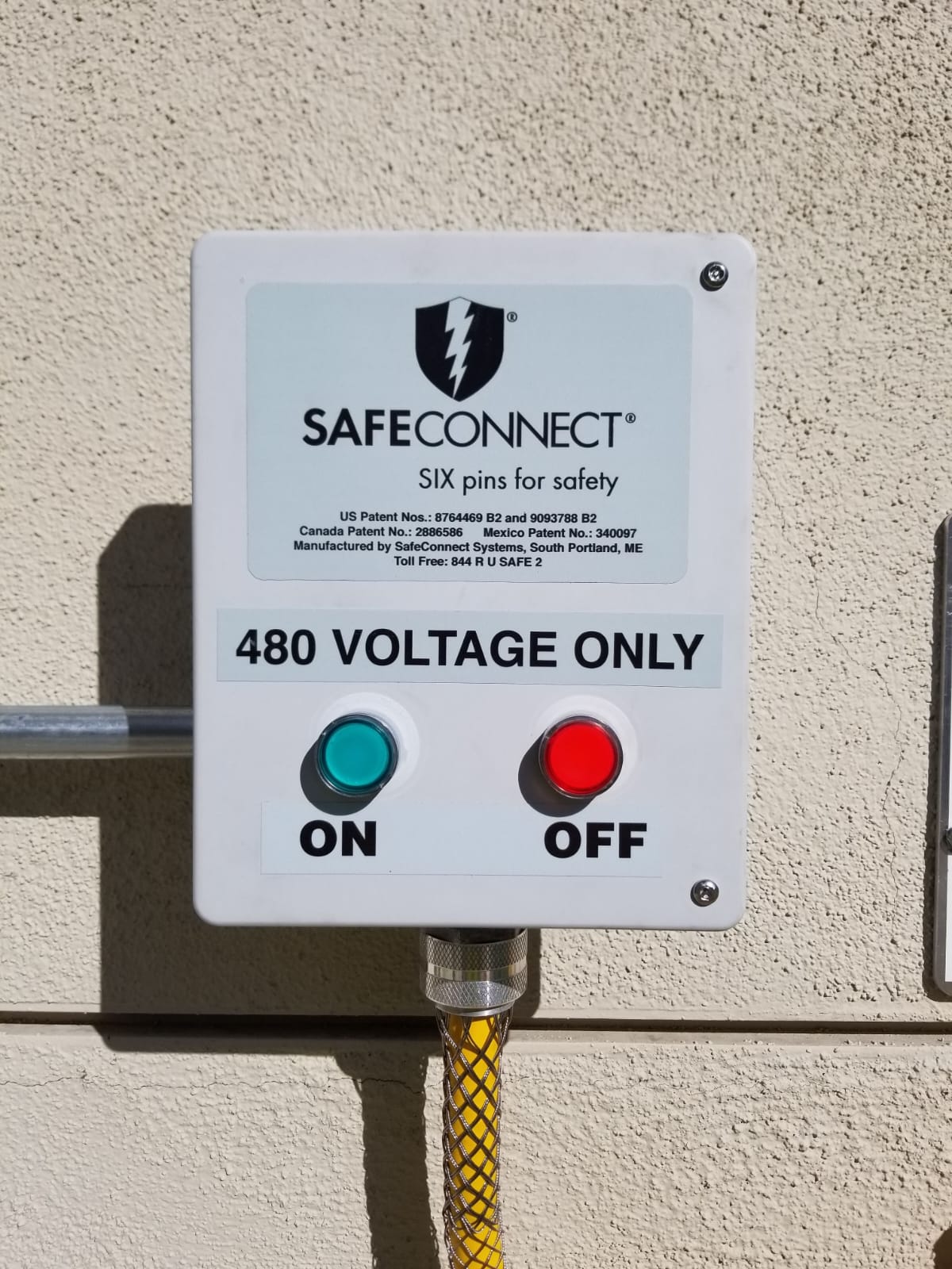 480 Volt Charger Disconnect Switch — INE Electrical Service job photo