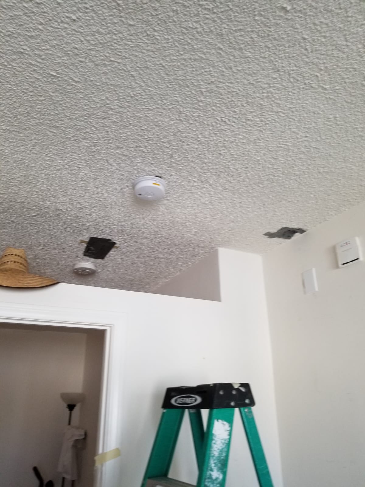 Ceiling Smoke And Carbon Monoxide Alarm — INE Electrical Service job photo