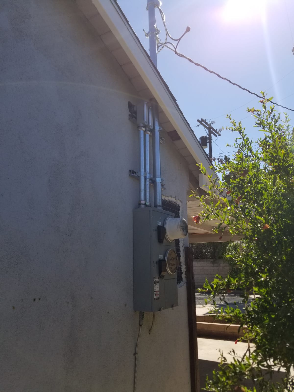 Meter Main Panel Upgrade On House — INE Electrical Service job photo